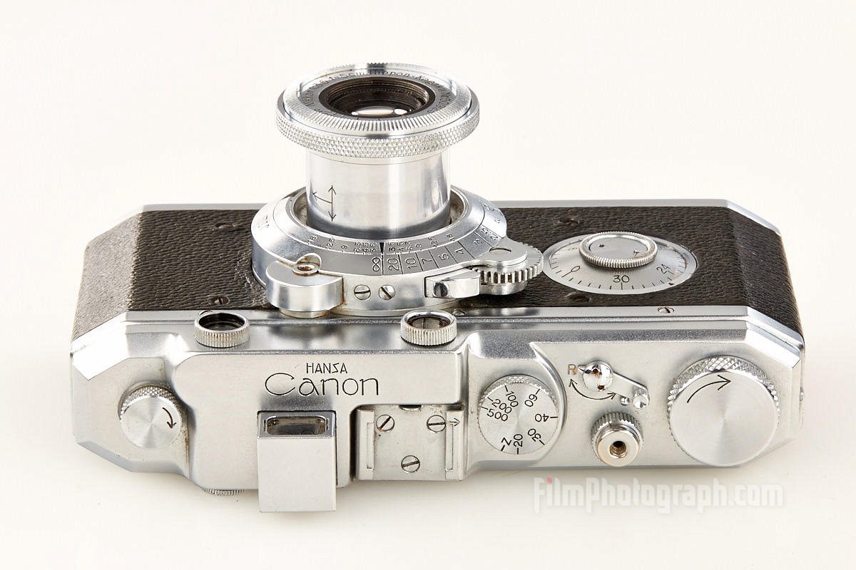Canon Hansa, 1940 top detail