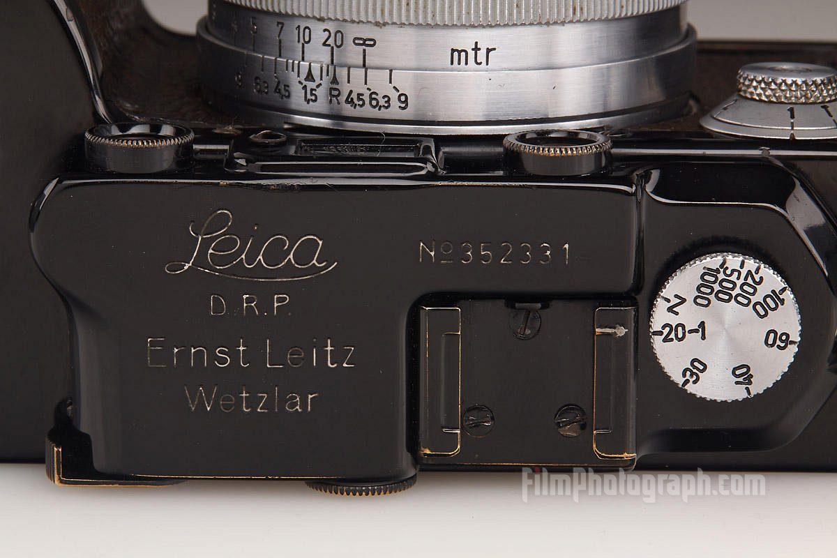 Leica 250GG Reporter camera 1941 detail