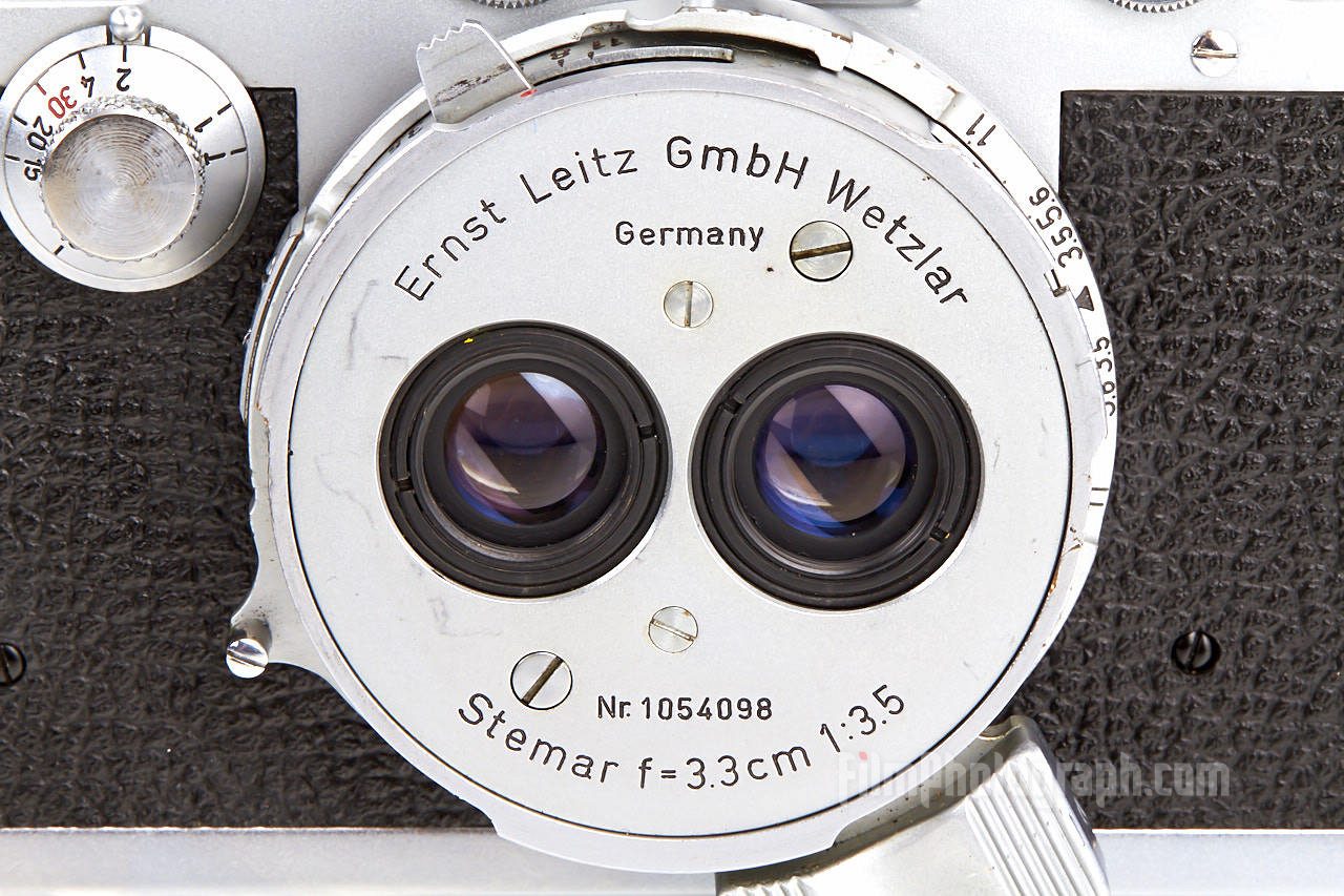 Ernst Leitz Wetzlar Stemar 3.5/3.3cm oufit, 1953