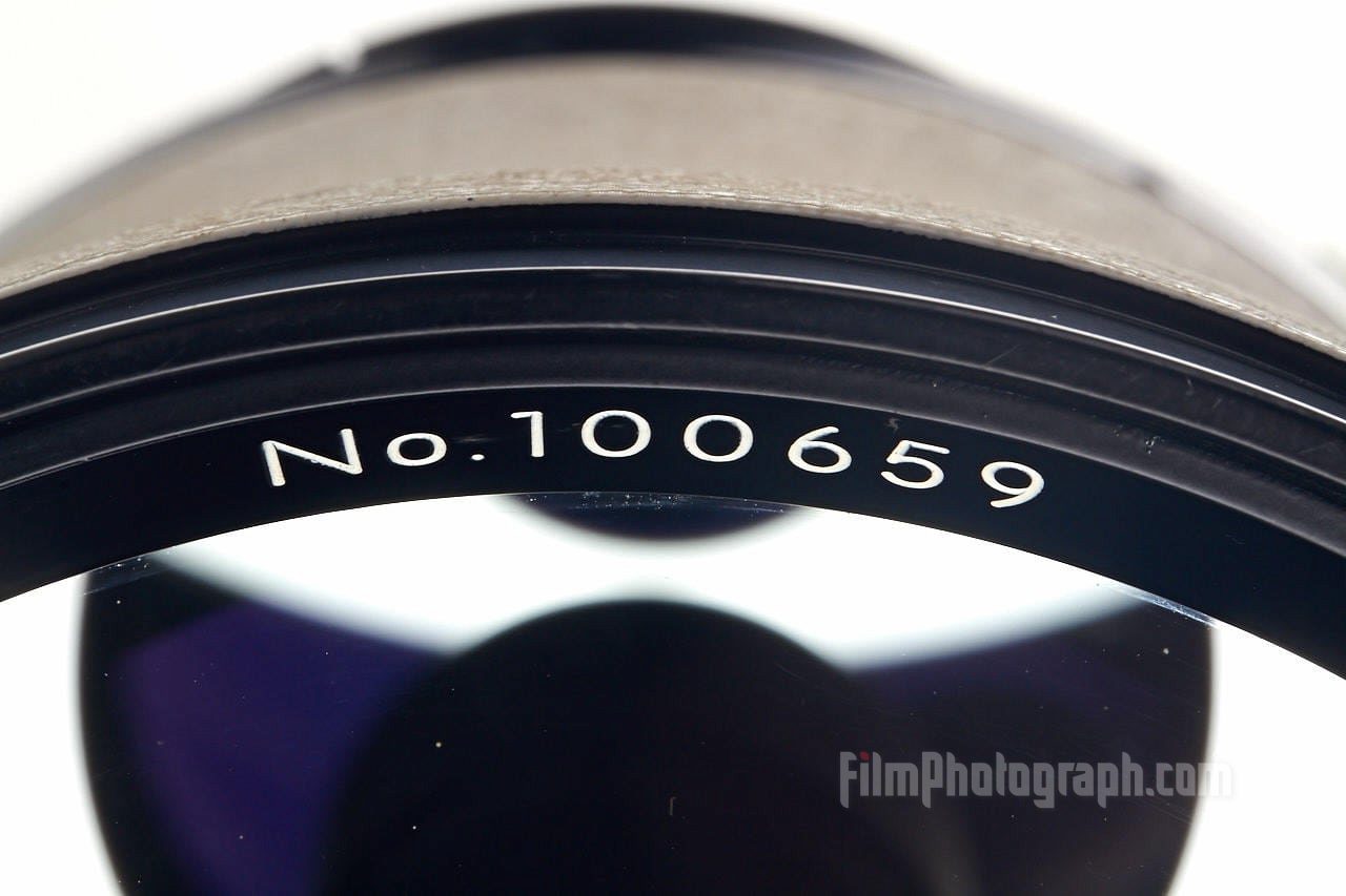 Nikon ƒ6.3/100cm SLR lens Reflex-Nikkor grey, 1959
