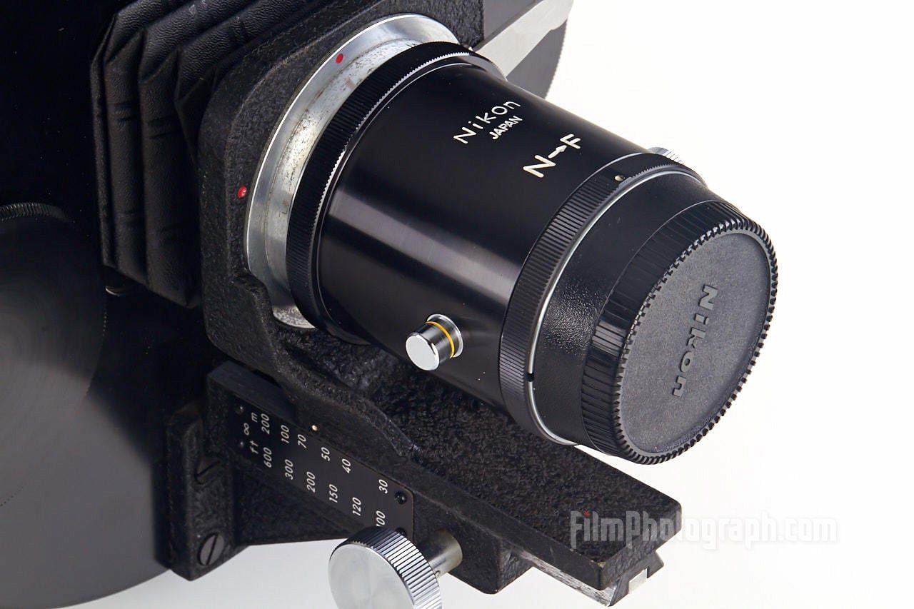 Nikon ƒ6.3/100cm SLR lens Reflex-Nikkor grey, 1959