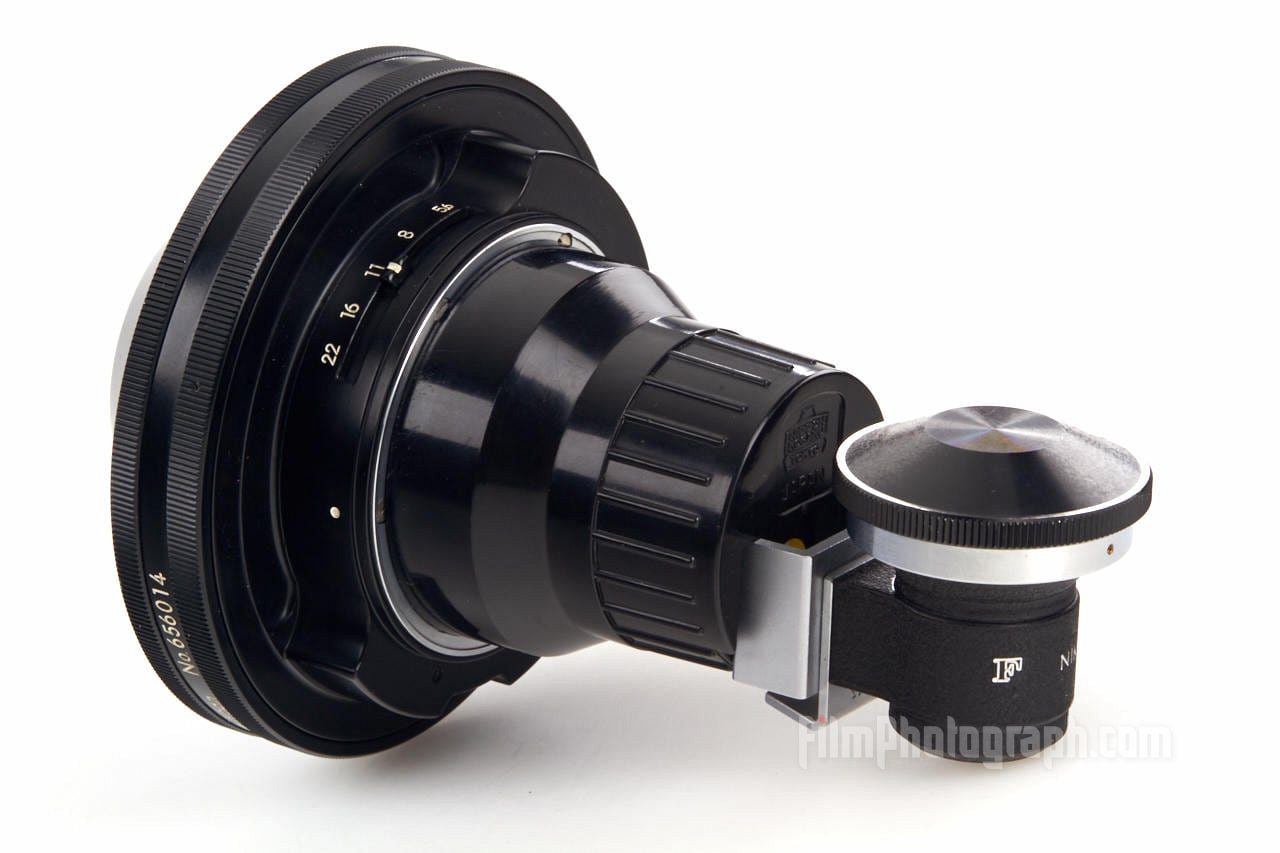 Nikon Fisheye-Nikkor lens 5.6/6mm 220°, 1970