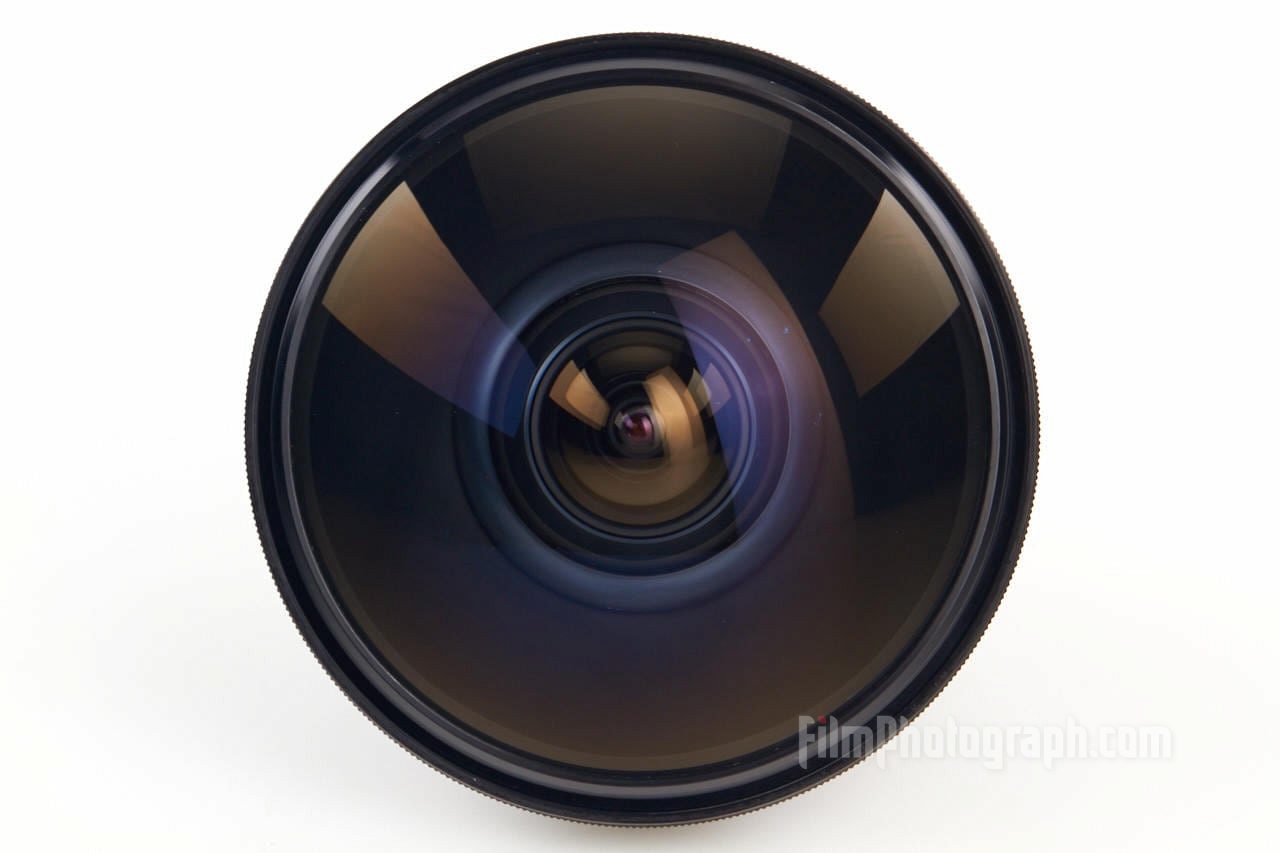Nikon Fisheye-Nikkor lens 5.6/6mm 220°, 1970
