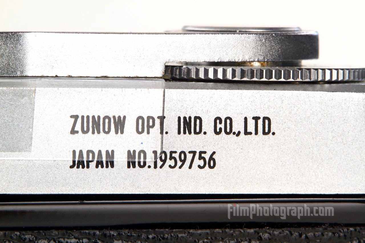 Zunow Optical Industry Camera, 1959