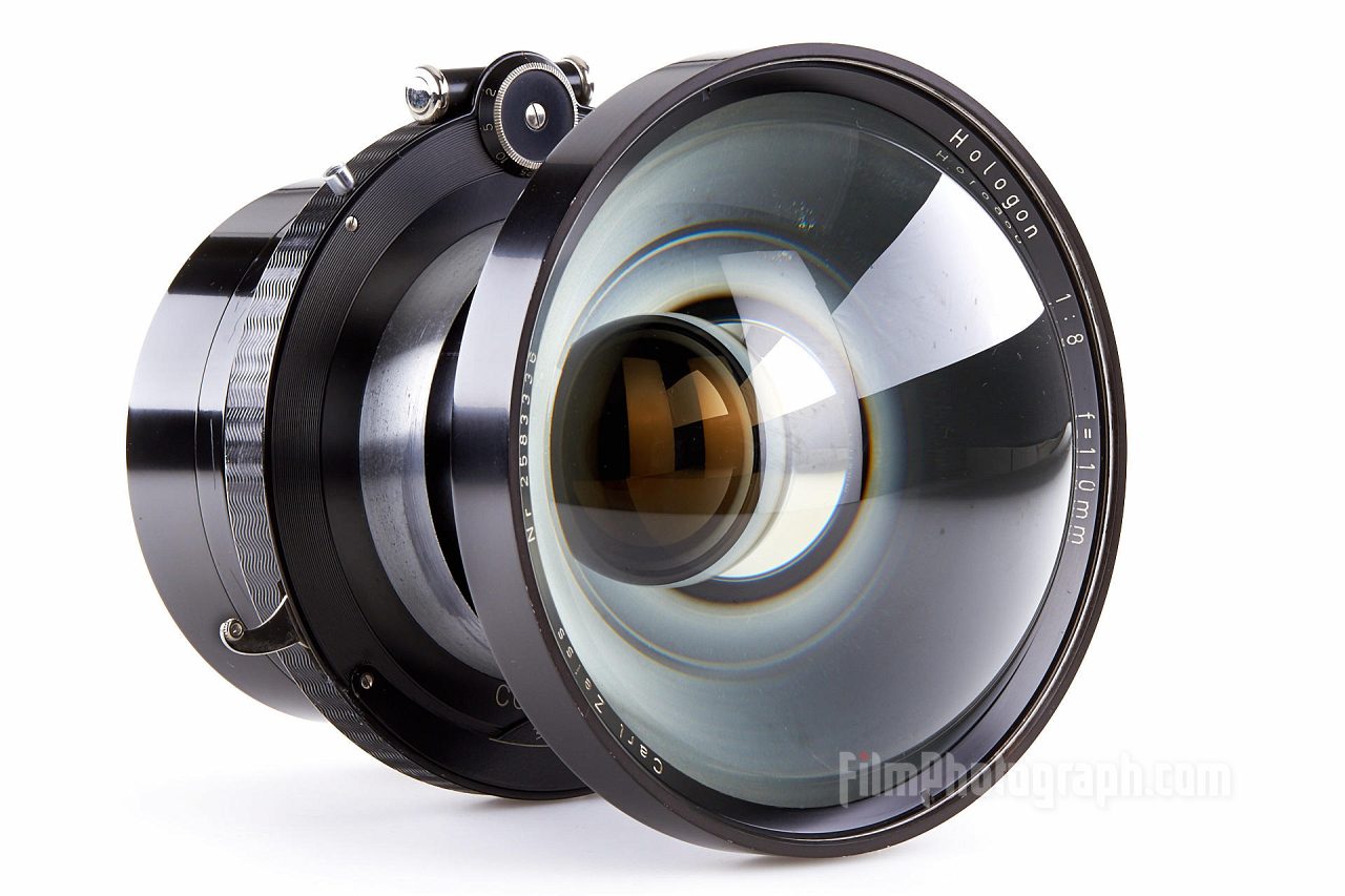 Carl Zeiss Hologon 8/110mm 1968 front profile