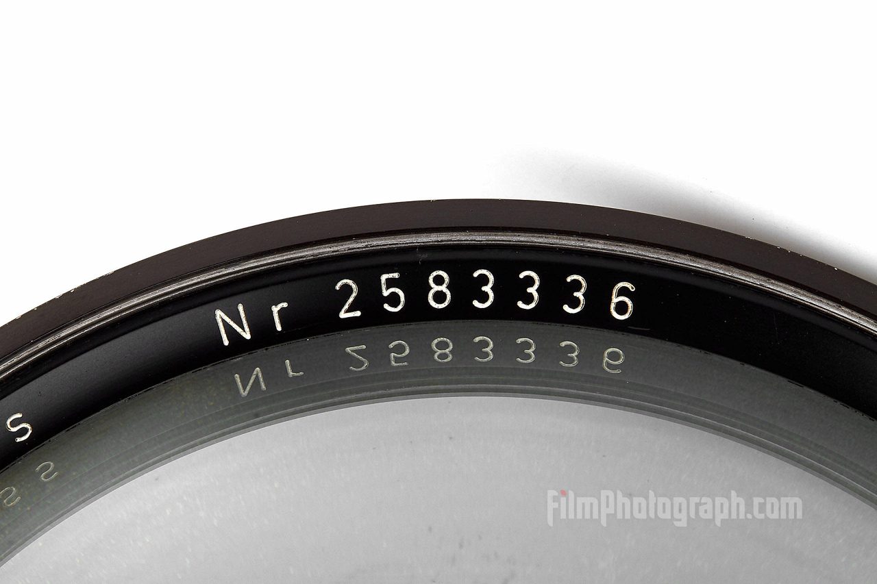 Carl Zeiss Hologon 8/110mm 1968 sn
