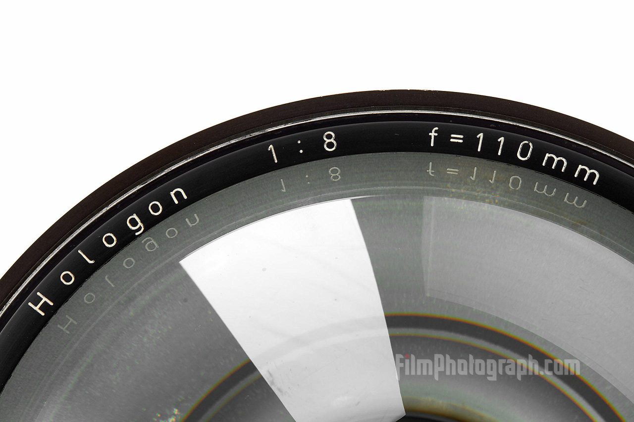 Carl Zeiss Hologon 8/110mm 1968 rim detail