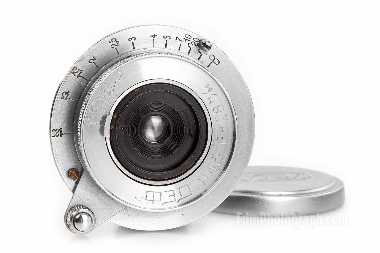 FED 4.5/28mm wide-angle lens M39 1944