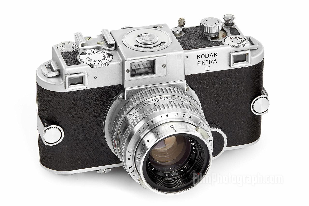 Kodak Ektra II prototype front profile 1948
