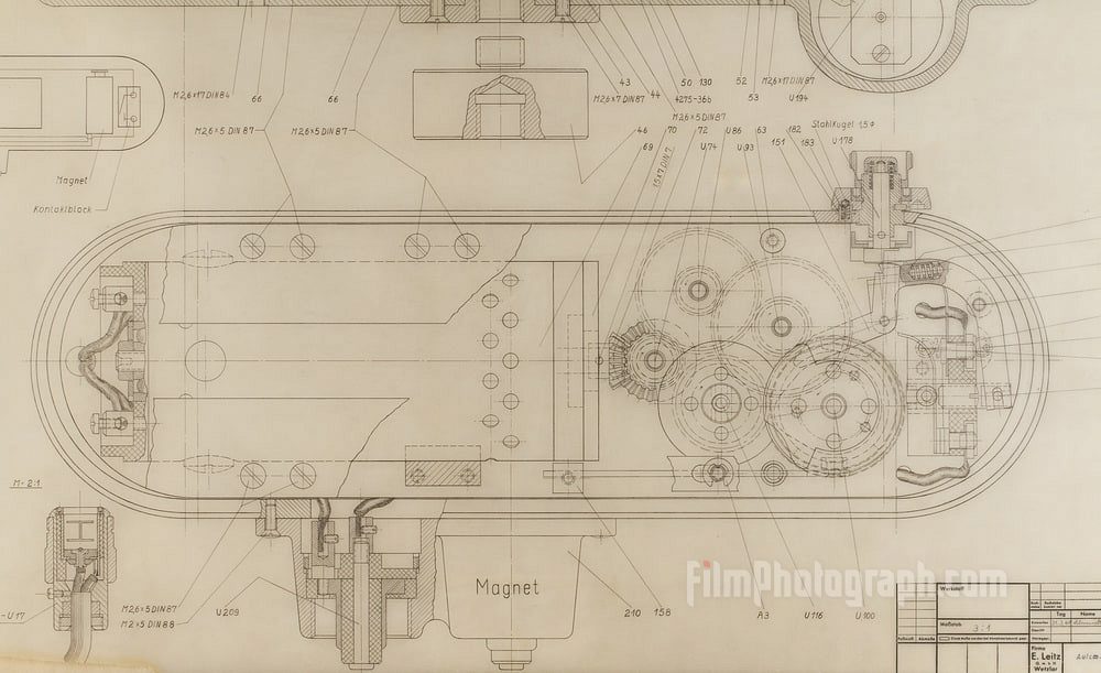 Leica 250 GG Reporter Leica-Motor MOOEV diagram