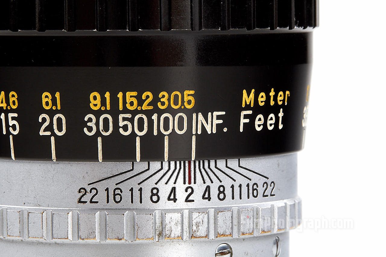 Zunow 2/10cm M39 LTM lens, 1959 detail