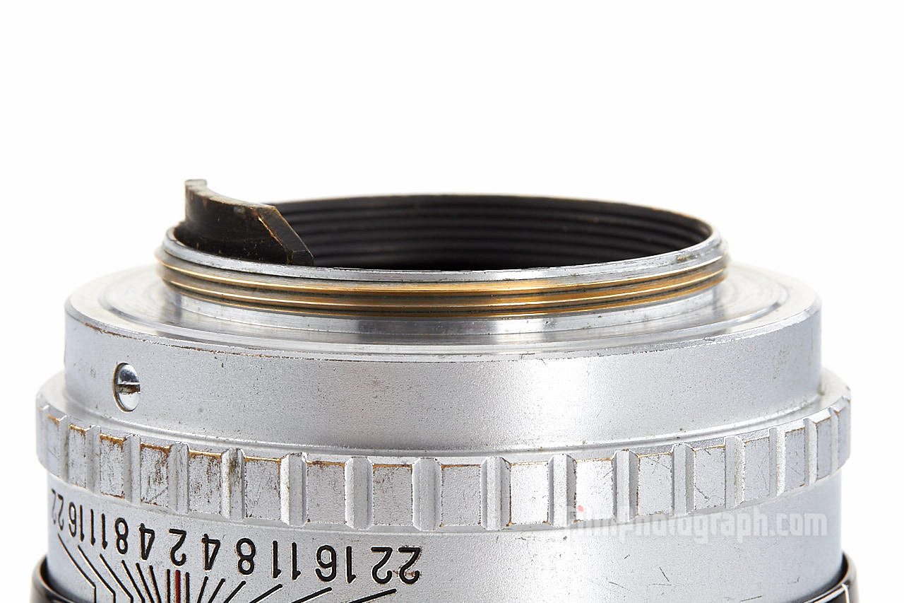 Zunow 2/10cm M39 LTM lens, 1959 mount