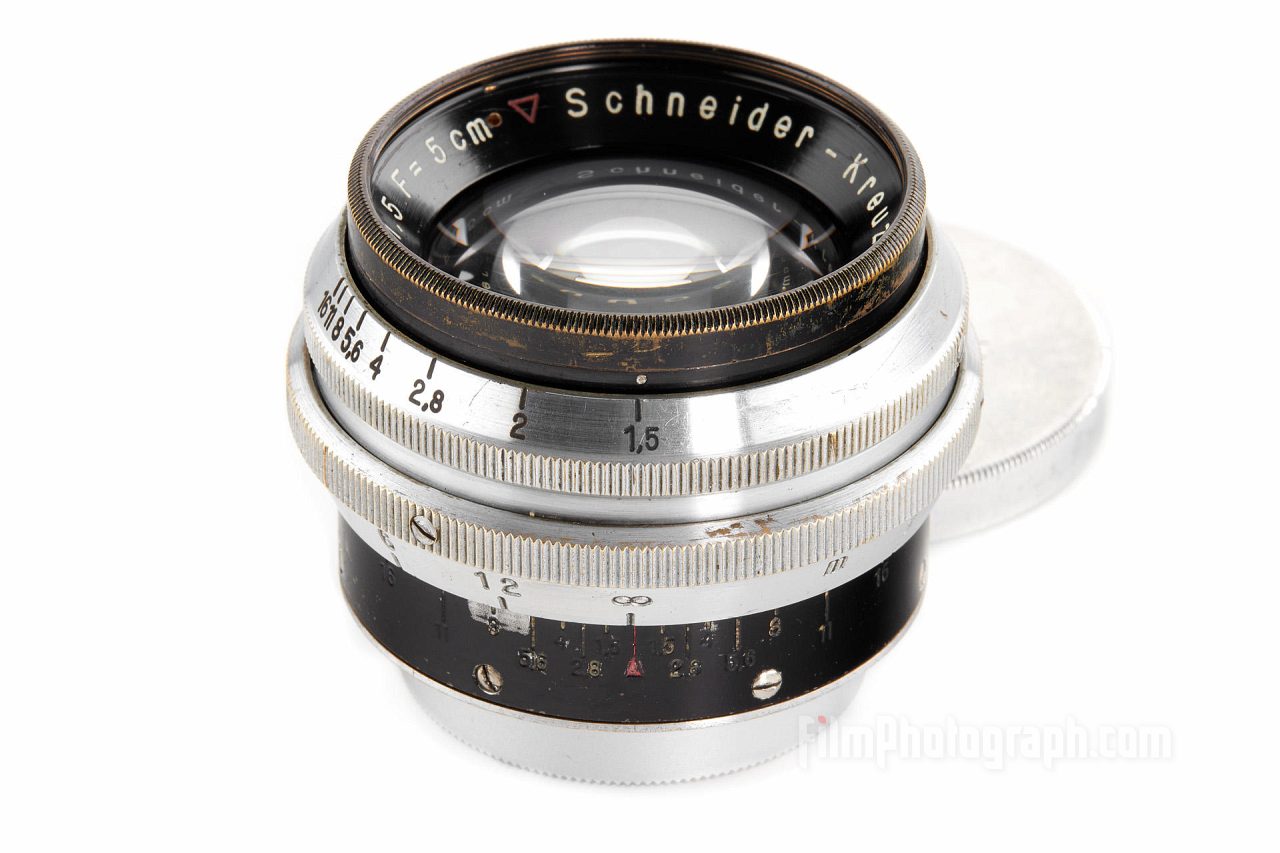 Objectif Schneider Xenon 75mm F/2 - Monture Arrière - Circa 1952 (occasion)