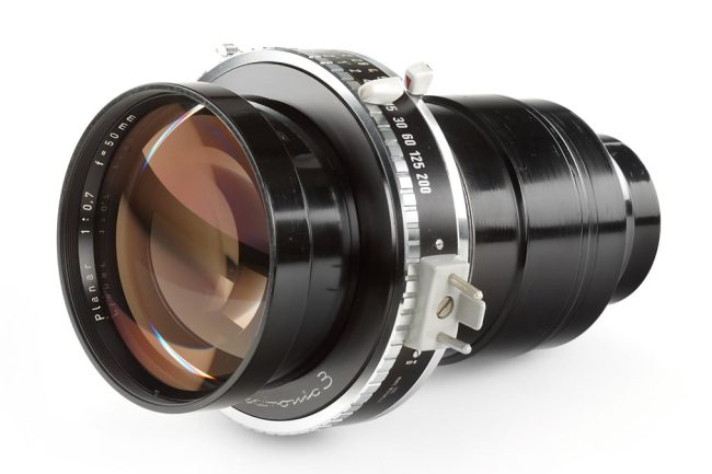 Carl Zeiss Planar ƒ0,7/50mm legendary fast lens “NASA / Stanley Kubrick”, 1966