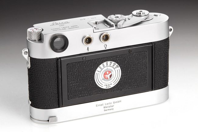 Leica MP chrome camera, 1958
