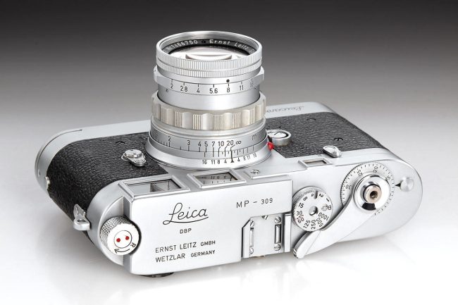 Leica MP chrome camera, 1958