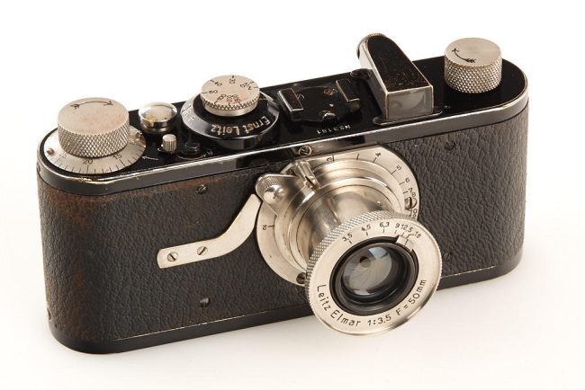 Leica I Mod. A camera, Elmar ƒ3,5/5cm “Close-Focus” lense, 1926