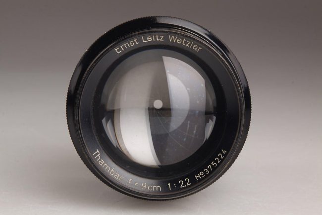 Leitz Thambar M39 ƒ2.2/9cm 1937