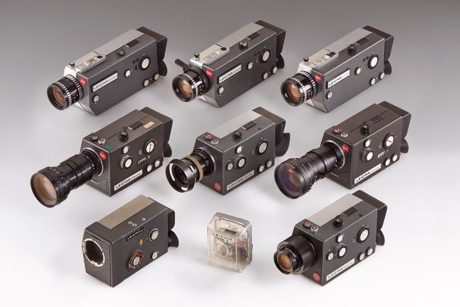 Leicina Super 8 Movie Cameras Prototype Collection, 1970-1972