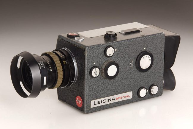 Leicina Super 8 Movie Cameras Prototype Collection, 1970-1972