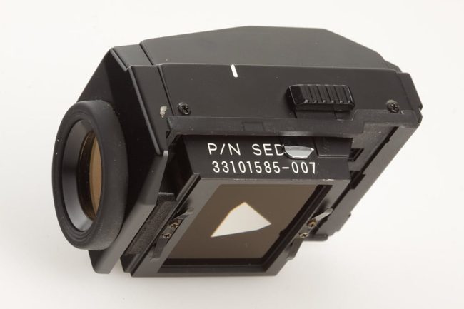 Nikon F3 SLR space camera HP “NASA” flat finder, 1985