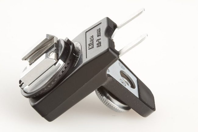 Nikon F3 SLR space camera HP “NASA” flat finder, 1985