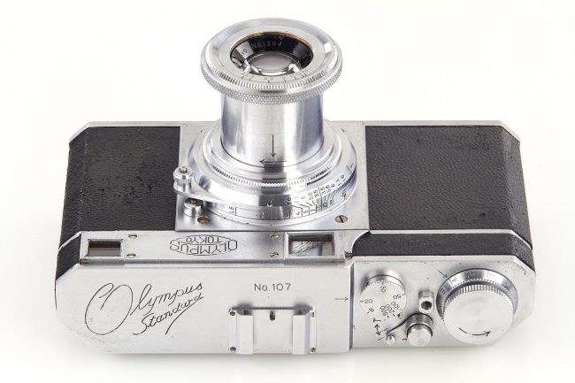 Olympus Standard Prototype, 1937 top profile