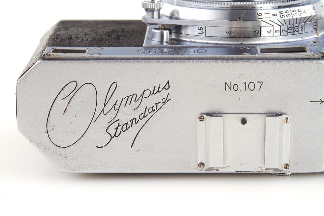 Olympus Standard Prototype 127 film, 1937 top