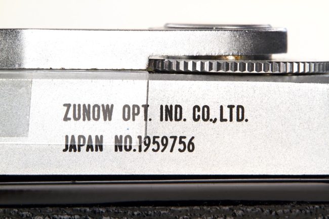 Zunow Optical Industry Camera, 1959