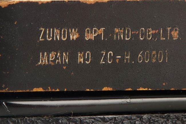 Zunow Zunowflex 1960 detail