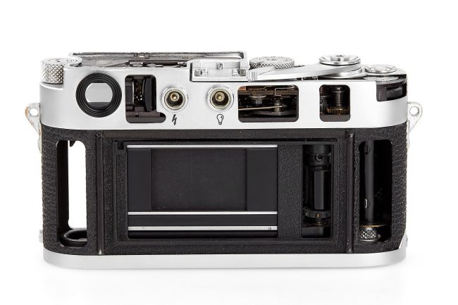 Leica M3 Prototype Cutaway back 1955