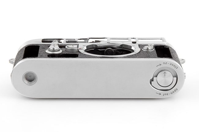 Leica M3 Prototype Cutaway bottom 1955