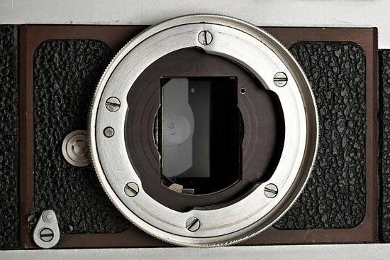 Leicaflex 18x24 Half-Frame Prototype mount 1965