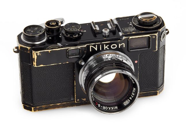 Nikon S2 black paint 1956