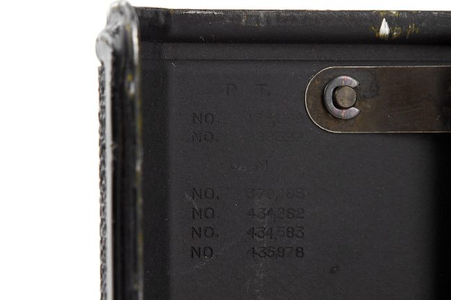 Nikon S2 black paint 1956 back numbers