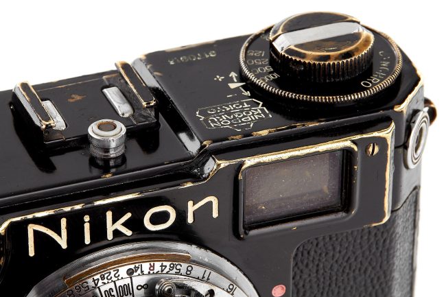 Nikon S2 black paint 1956 vf rf