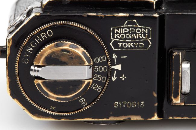 Nikon S2 black paint 1956 rewind