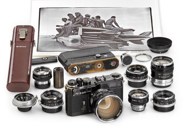 Nikon SP black paint outfit “Al Satterwhite“ 1958