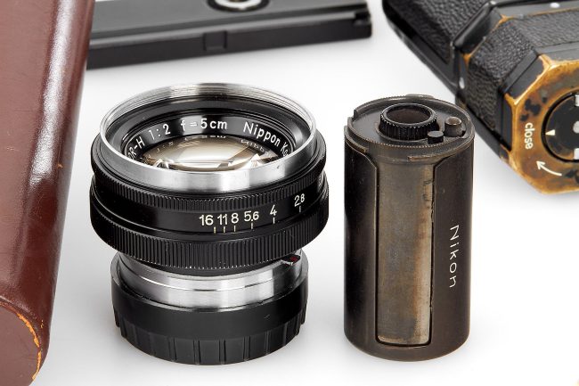 Nikon SP black paint outfit “Al Satterwhite“ 1958