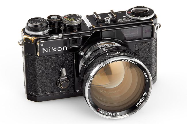 Nikon SP black paint outfit “Al Satterwhite“ 1958