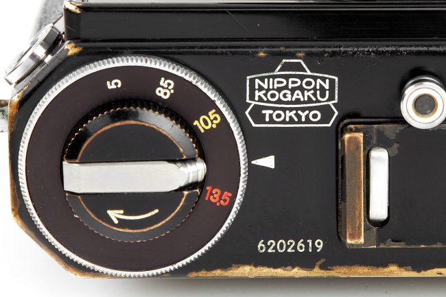 Nikon SP black paint outfit “Al Satterwhite“ rewind 1958