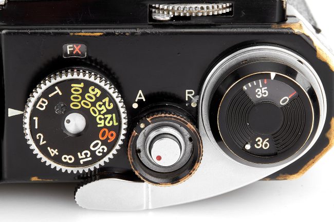 Nikon SP black paint outfit “Al Satterwhite“ crank 1958