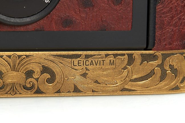 Leica MP John Botte, 1997 back detail