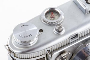 Bell & Howell 35mm RF Foton, 1948 top profile