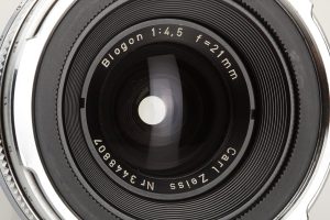 Carl Zeiss Biogon 4.5/21mm wide-angle lens for Contarex, 1964