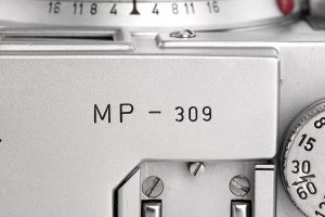 Leica MP chrome camera, 1958