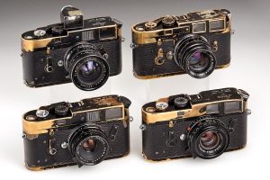 Leica M3/M4 black paint cameras “Abbas”, 1962-1969