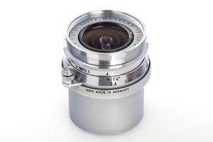 Leitz Wetzlar LTM M39 Super-Angulon ƒ4/21mm wide-angle lens, 1959