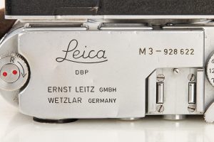 Leica M3 “Franz Hubmann” camera, 1959