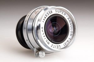 Schneider Super-Angulon 21mm Prototype wide-angle Lenses, 1957-1977